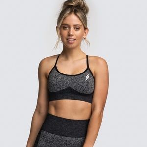 Do You Even impact seamless bra black